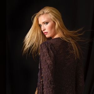 Cover up lace ''cardigan'' w tie front